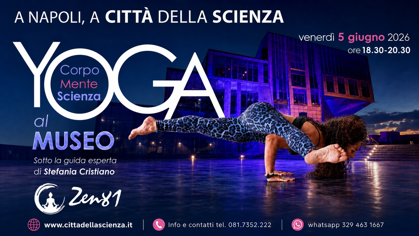 Yoga at the museum