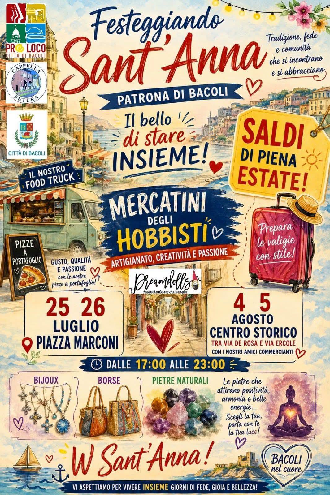 Hobbyist craft market for the Feast of St. Anne