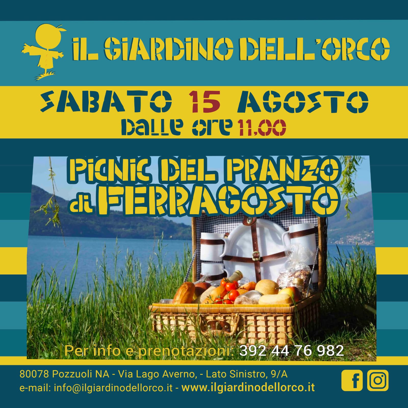 Ferragosto lunch picnic